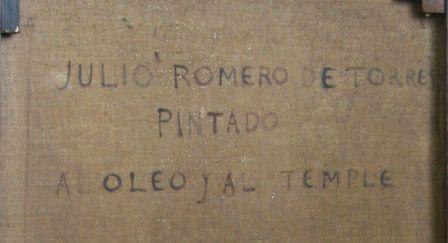 JULIO  ROMERO DE TORRES JULIO  ROMERO DE TORRES