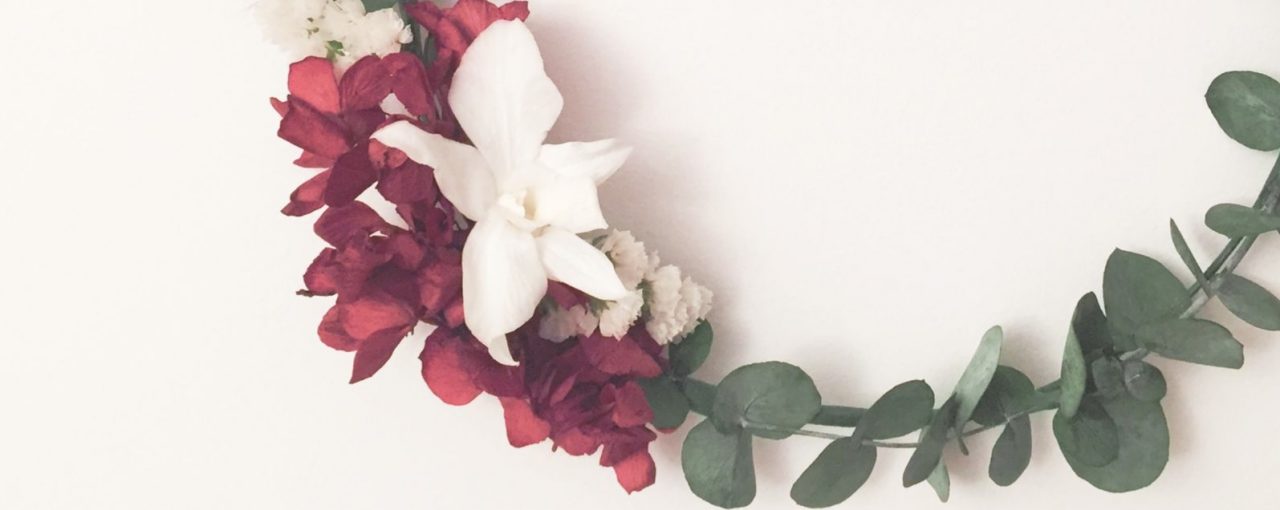 Taller de CORONA FLORAL con Mª José Martínez Bermejo