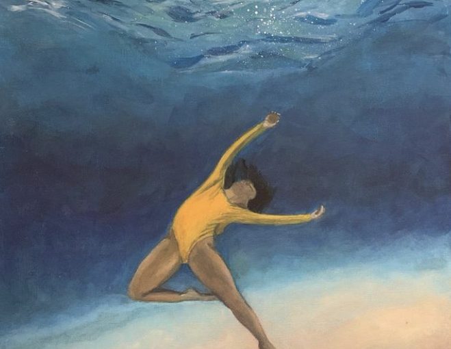 Ganadora del VII Concurso de pintura